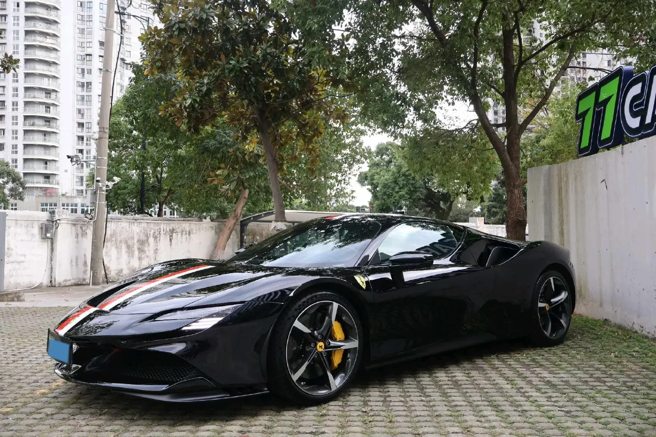 2020 Ferrari SF90 3.9T 781HP V8 8DCT PHEV 7.9KWH,autocango,china used car exporter,china ev exporter,chinese used car exporter,chinese used ev exporter