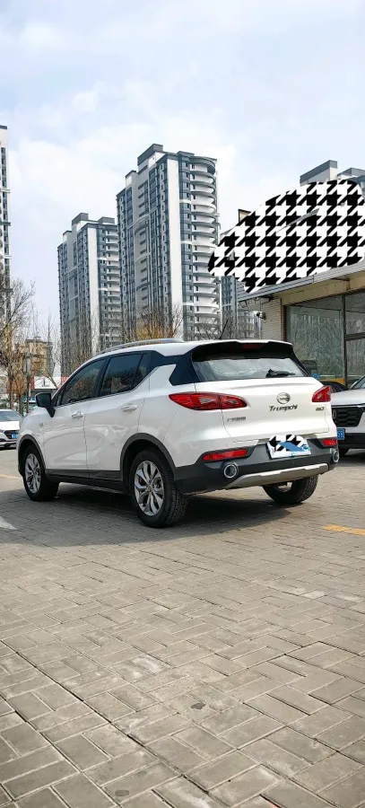 2017 GAC Trumpchi GS3 1.5L 114HP L4 6AT,autocango,china used car exporter,china ev exporter,chinese used car exporter,chinese used ev exporter