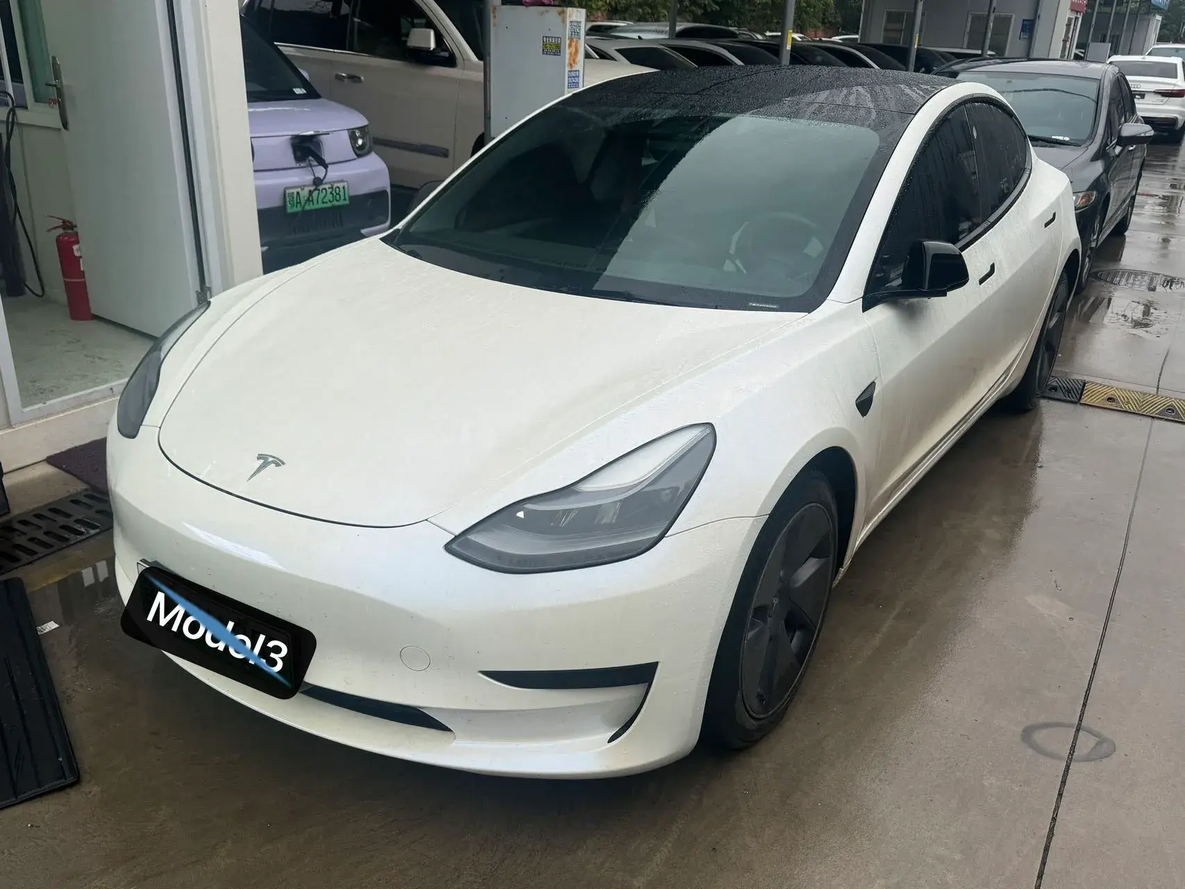 2021 TESLA MODEL view 1