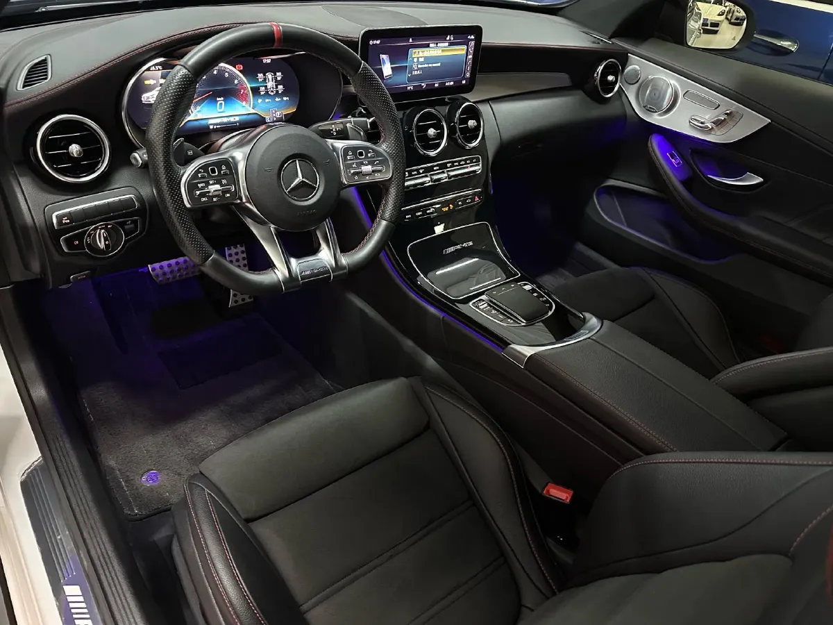 2023 Mercedes-Benz C AMG 3.0T 390HP V6 9AT,autocango,china used car exporter,china ev exporter,chinese used car exporter,chinese used ev exporter
