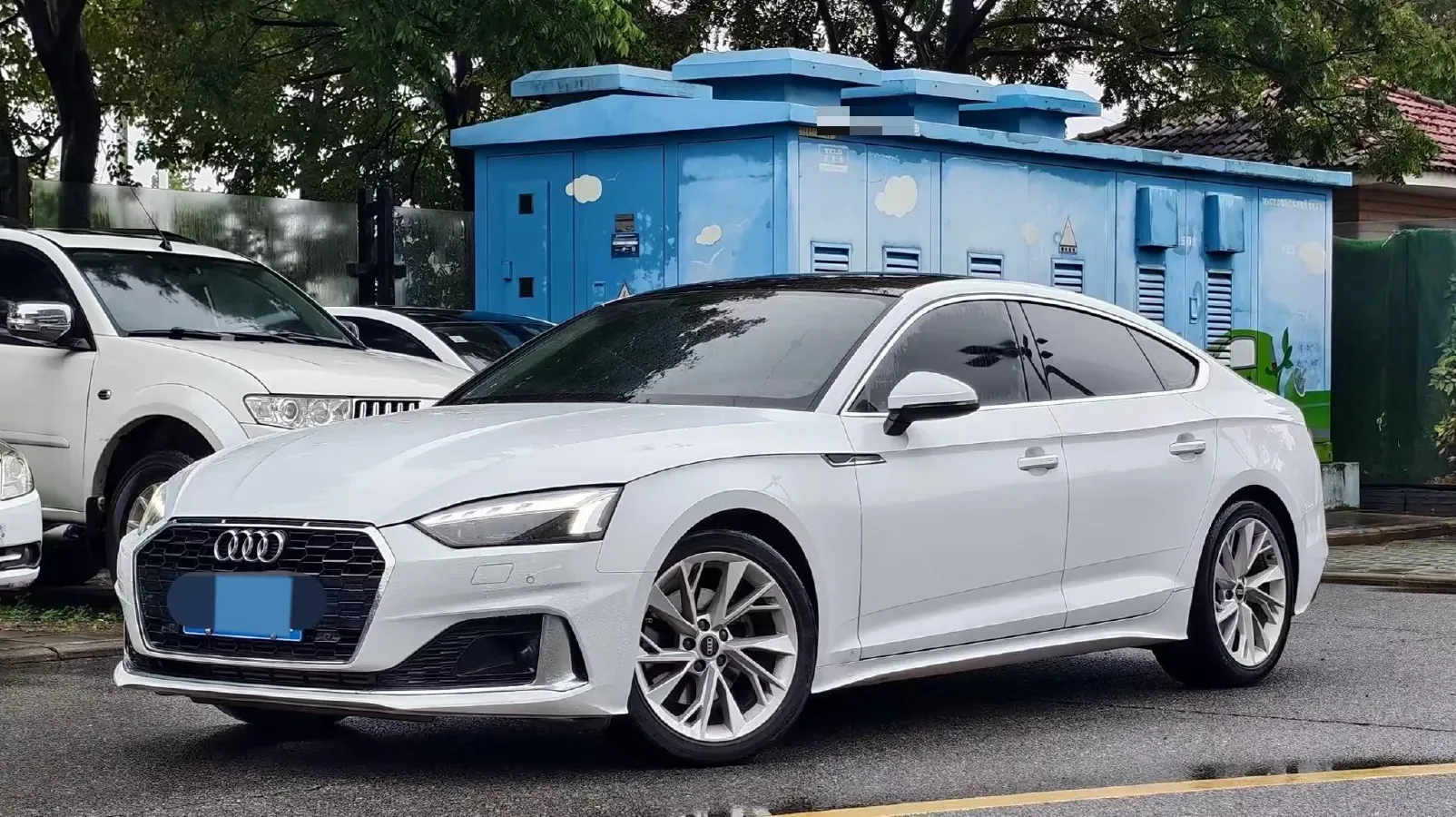 2022 Audi A5 2.0T 204HP L4 7DCT,autocango,china used car exporter,china ev exporter,chinese used car exporter,chinese used ev exporter