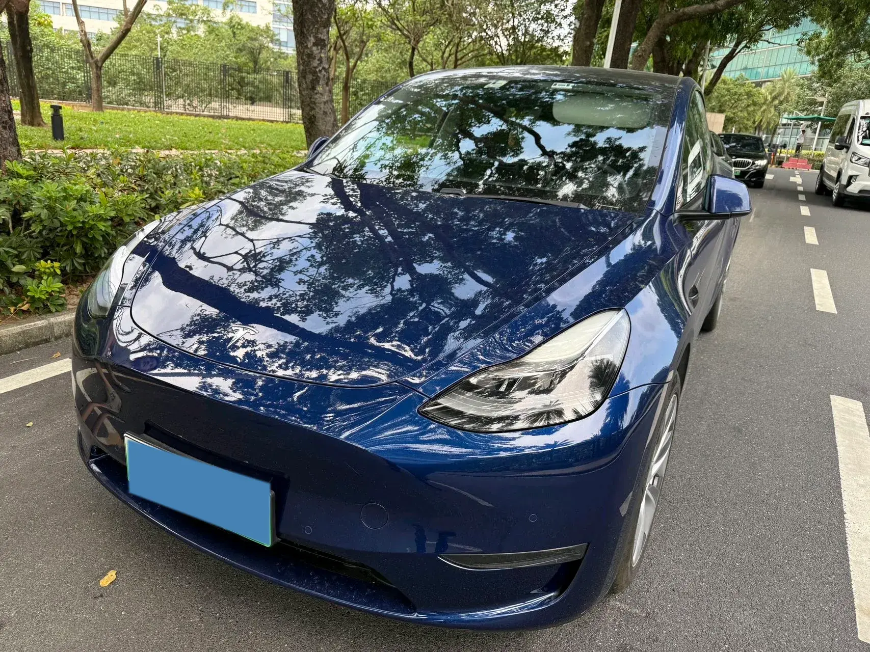 2021 TESLA MODEL view 1