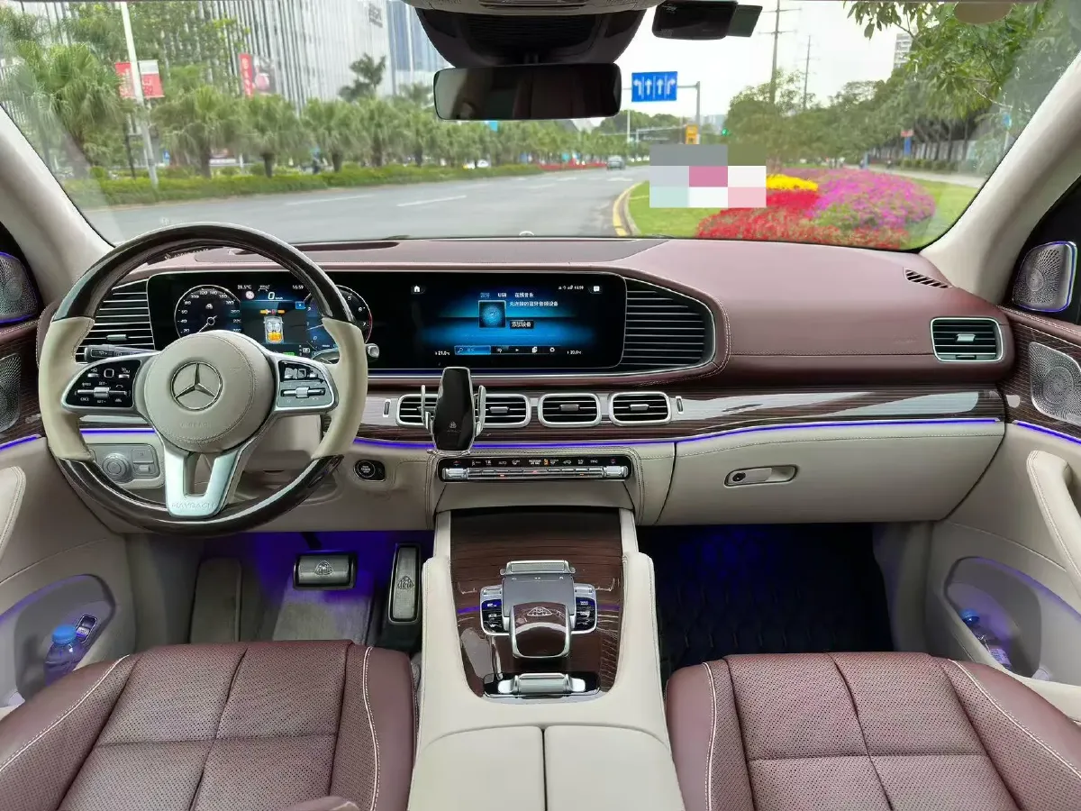 2022 Mercedes-Benz Maybach GLS 3.0T 367HP L6 9AT,autocango,china used car exporter,china ev exporter,chinese used car exporter,chinese used ev exporter