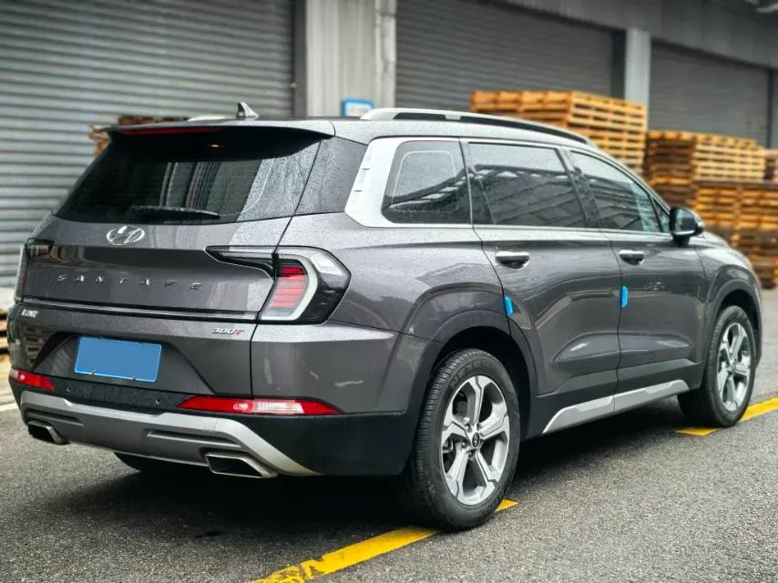 2023 Hyundai Santafe 2.0T 230HP L4 8AT,autocango,china used car exporter,china ev exporter,chinese used car exporter,chinese used ev exporter