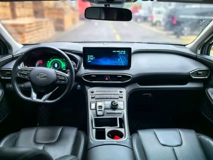 2023 Hyundai Santafe 2.0T 230HP L4 8AT,autocango,china used car exporter,china ev exporter,chinese used car exporter,chinese used ev exporter