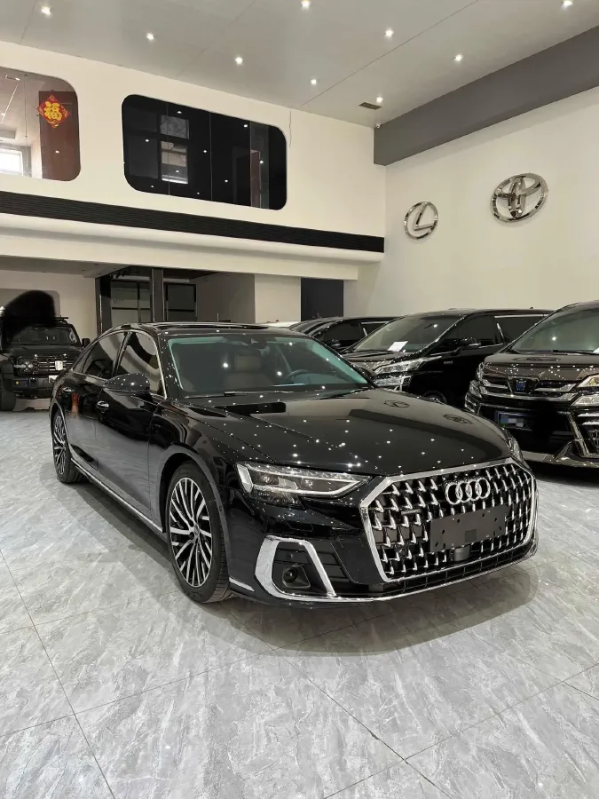 2024 Audi A8 3.0T 286HP V6 8AT,autocango,china used car exporter,china ev exporter,chinese used car exporter,chinese used ev exporter