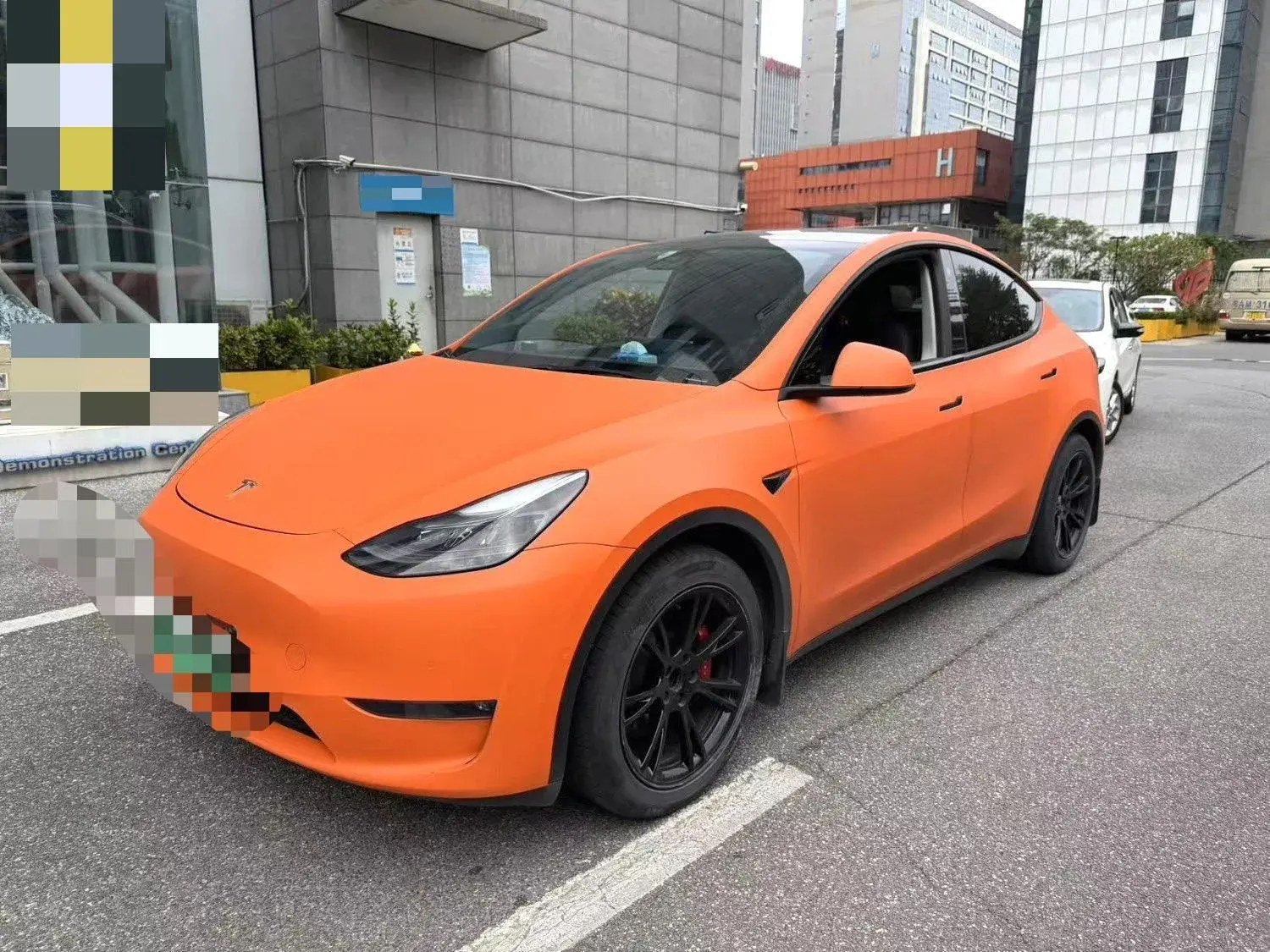 2021 TESLA MODEL view 1