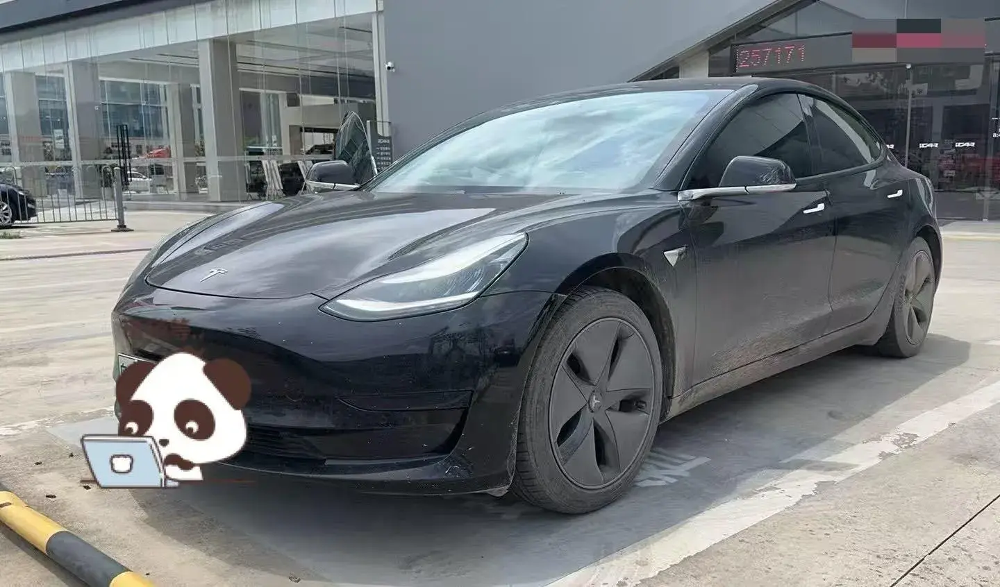 2021 TESLA MODEL view 1