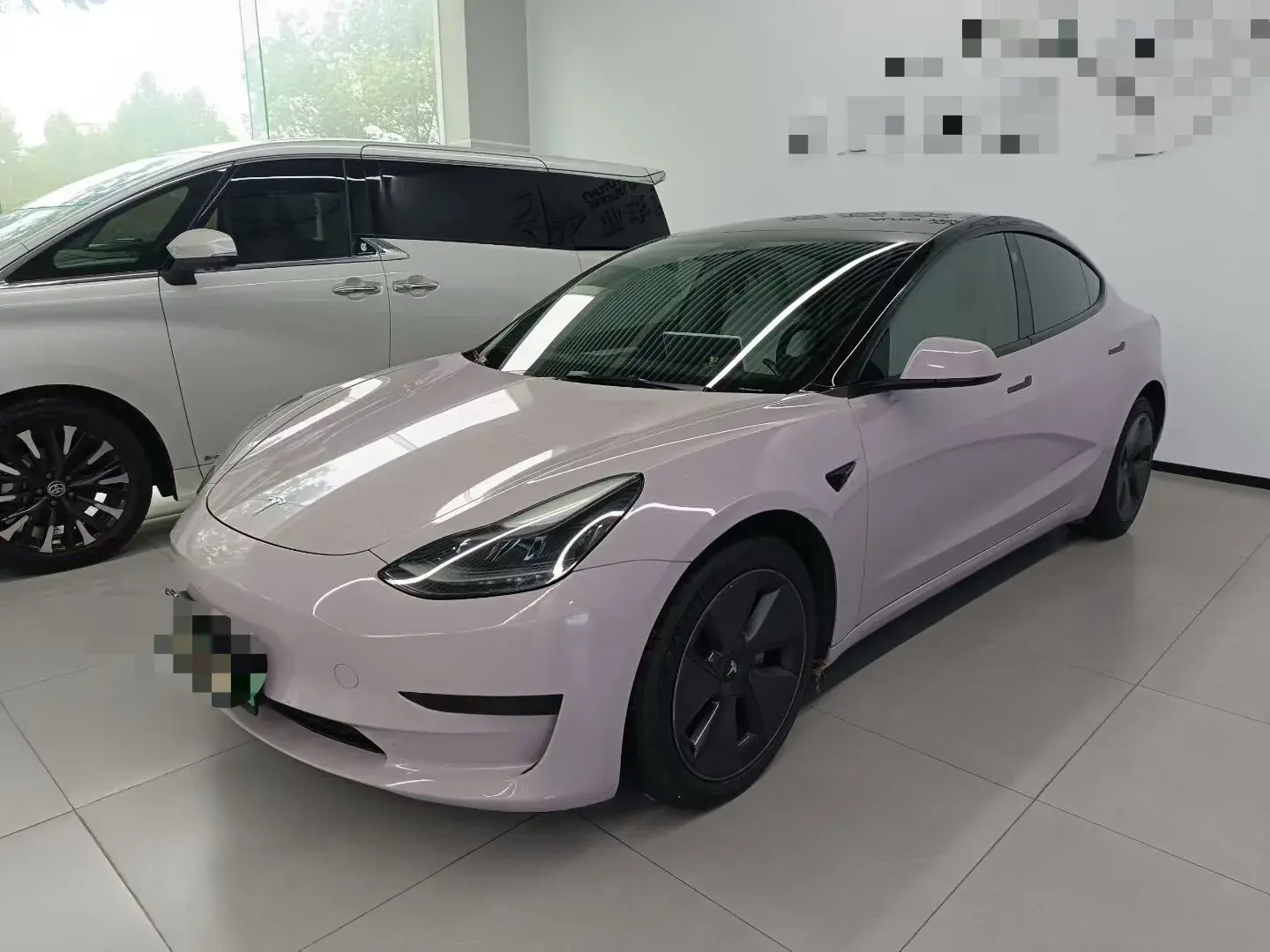 2021 TESLA MODEL view 1