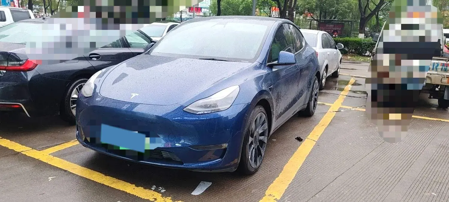 2021 TESLA MODEL view 1