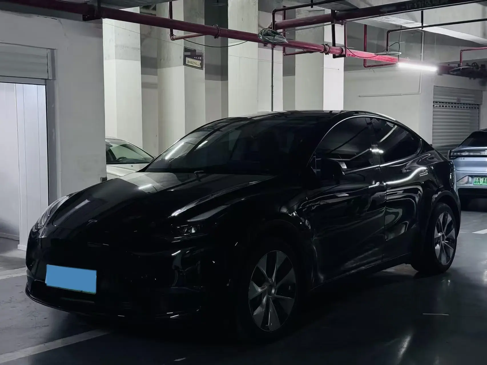 2021 TESLA MODEL view 1