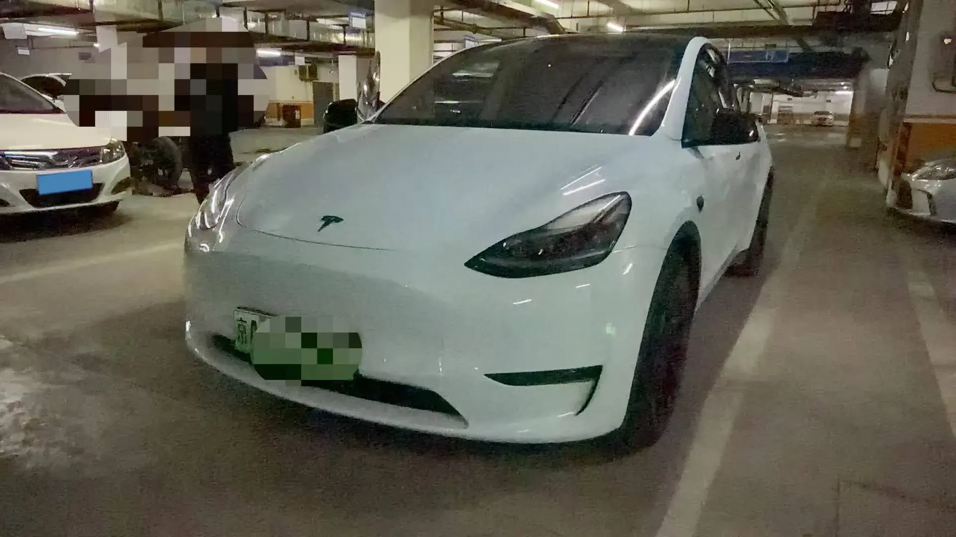 2021 TESLA MODEL view 1