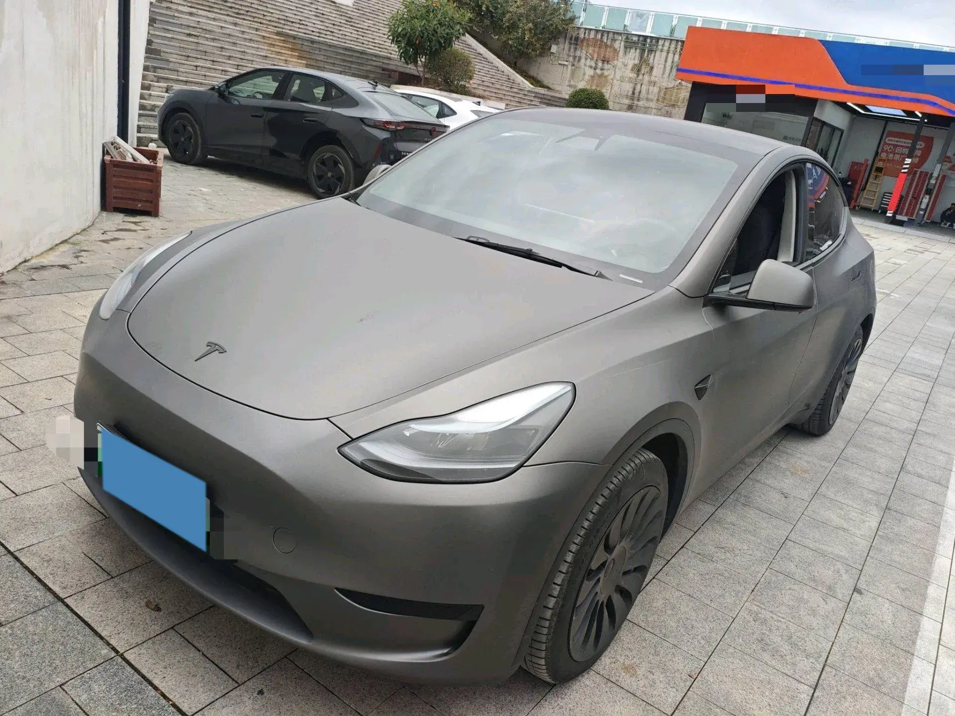 2022 TESLA MODEL view 1