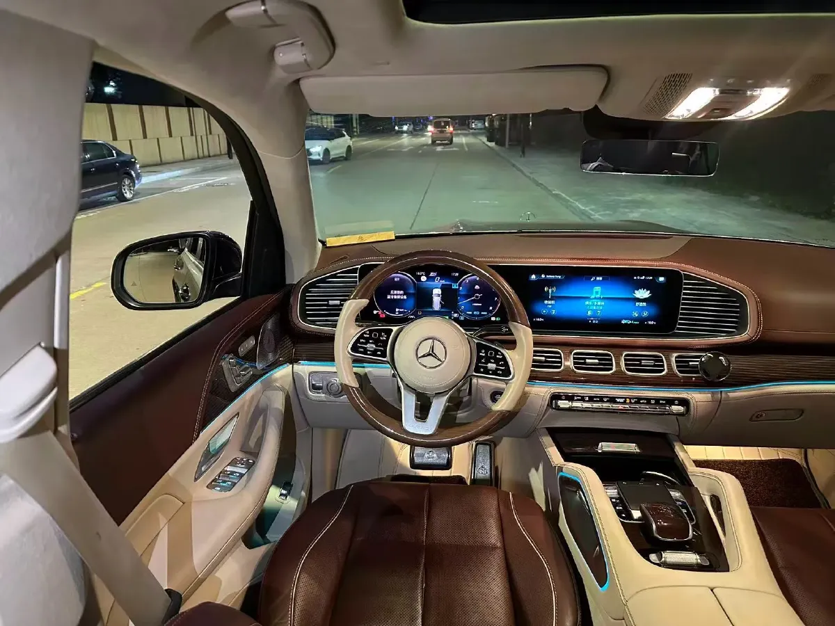 2021 Mercedes-Benz Maybach GLS 3.0T 367HP L6 9AT,autocango,china used car exporter,china ev exporter,chinese used car exporter,chinese used ev exporter