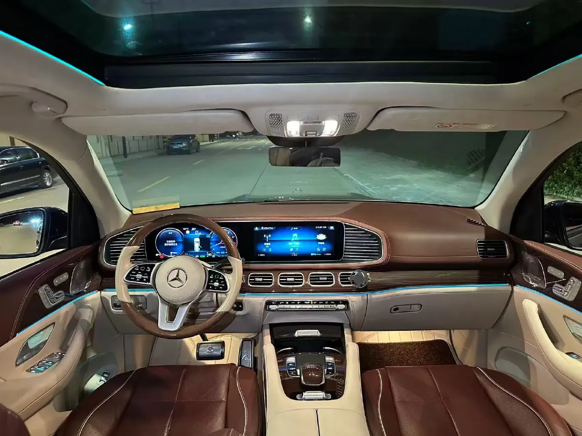2021 Mercedes-Benz Maybach GLS 3.0T 367HP L6 9AT,autocango,china used car exporter,china ev exporter,chinese used car exporter,chinese used ev exporter