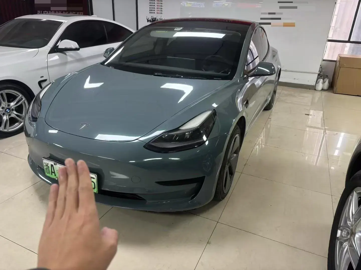 2021 TESLA MODEL view 1
