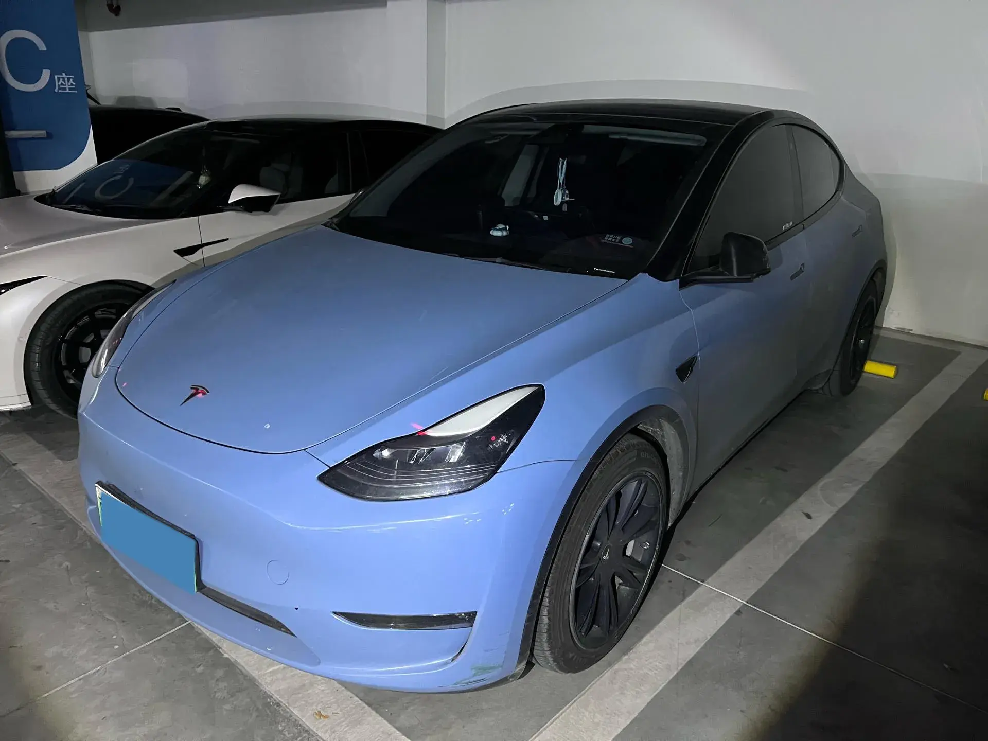2021 TESLA MODEL view 1