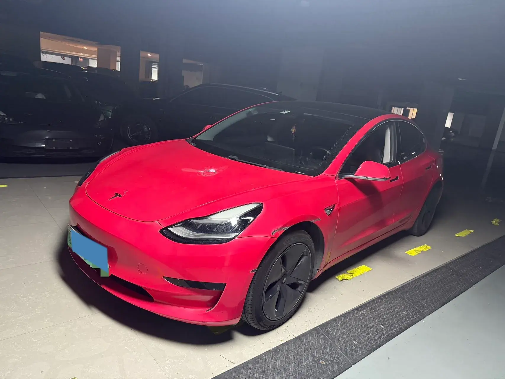 2020 TESLA MODEL view 1
