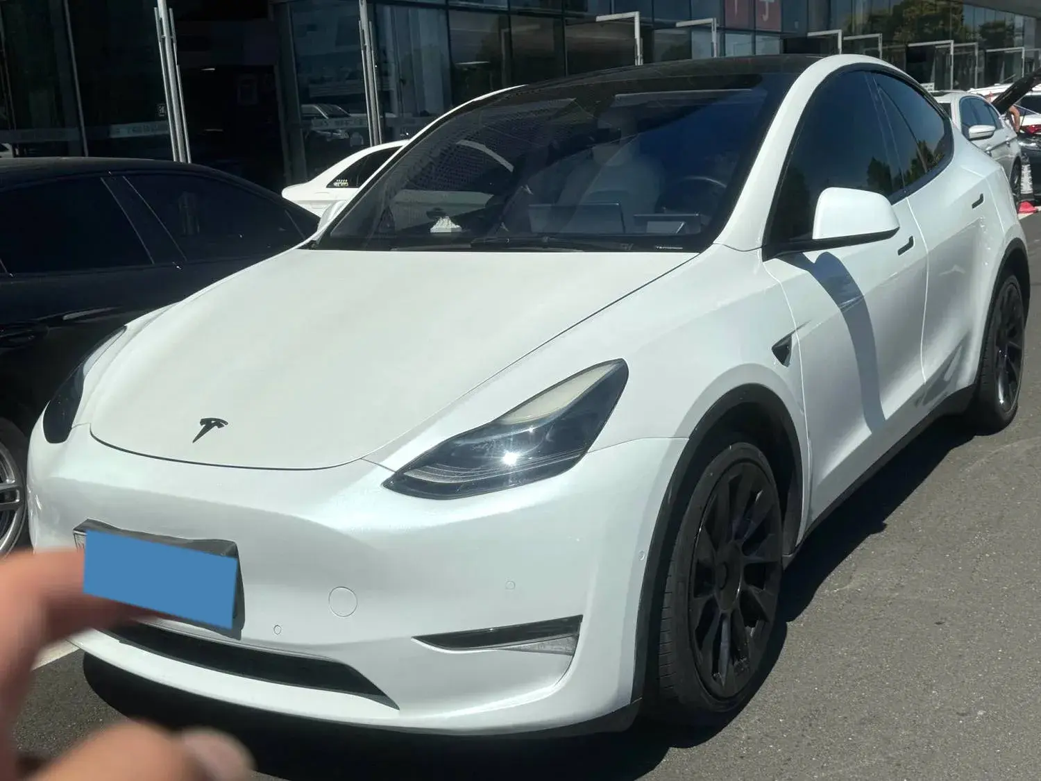 2021 TESLA MODEL view 1