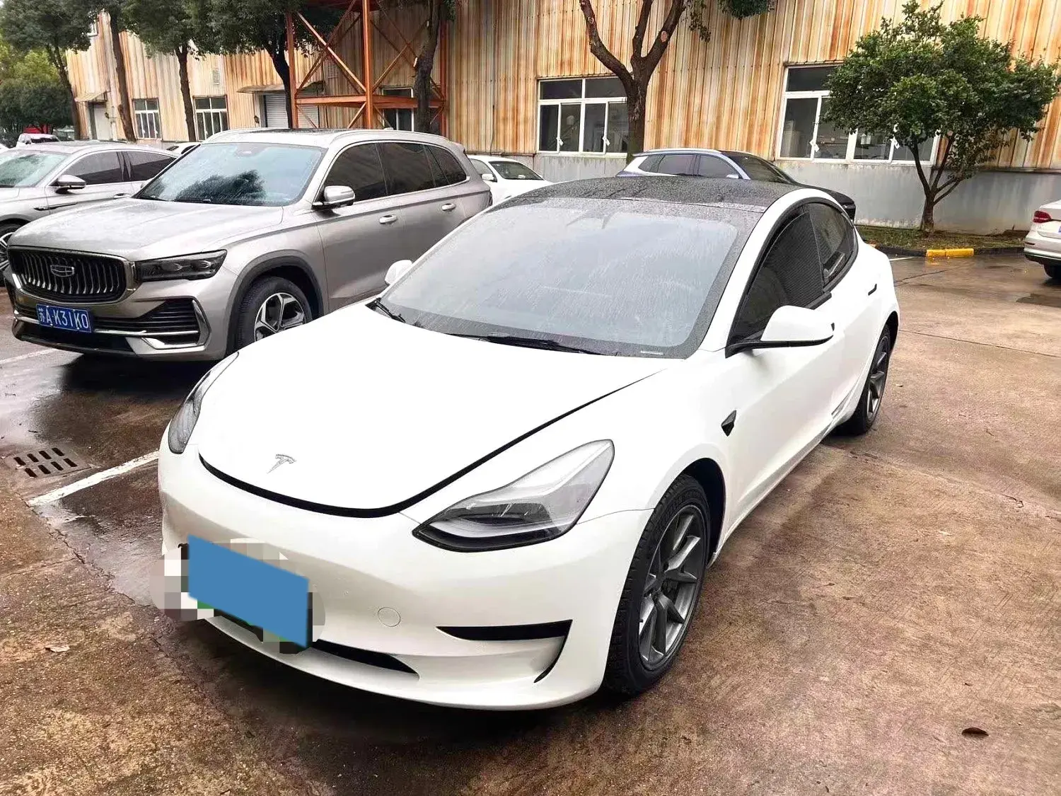 2021 TESLA MODEL view 1