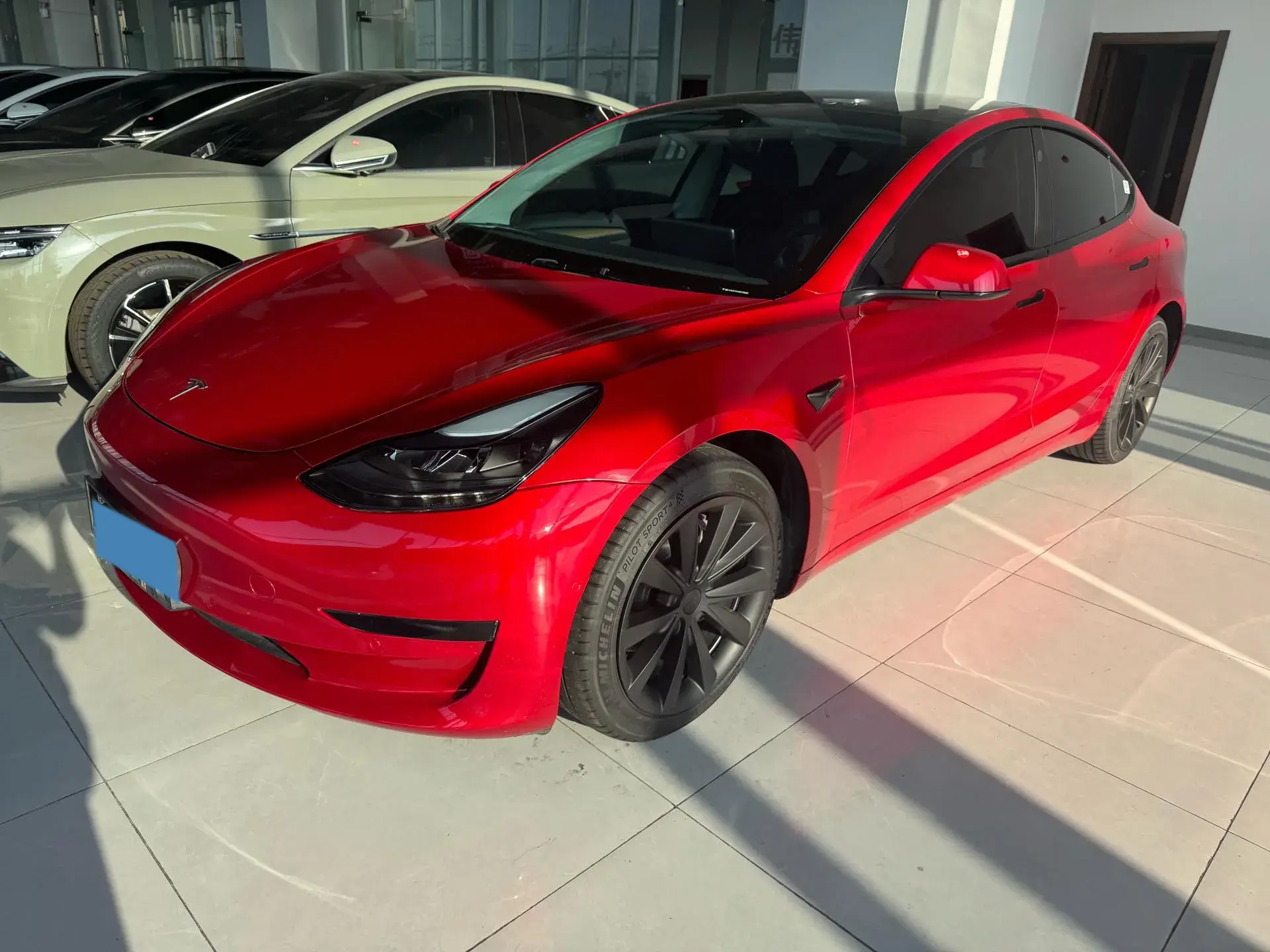 2022 TESLA MODEL view 1