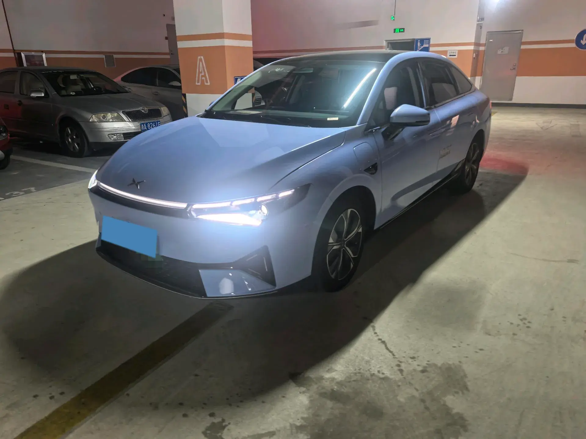 2021 XPENG P5 view 1