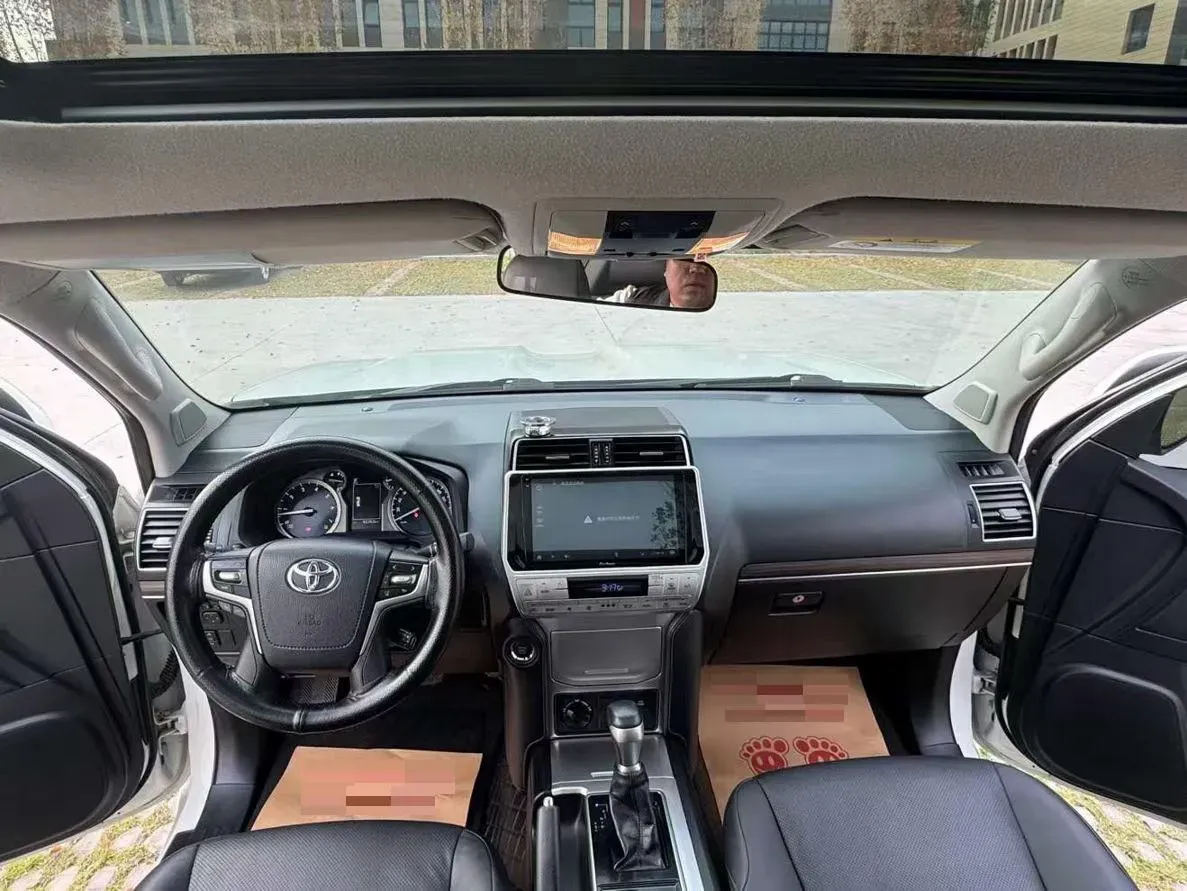 2018 Toyota Land Cruiser Prado 3.5L 280HP V6 6AT,autocango,china used car exporter,china ev exporter,chinese used car exporter,chinese used ev exporter