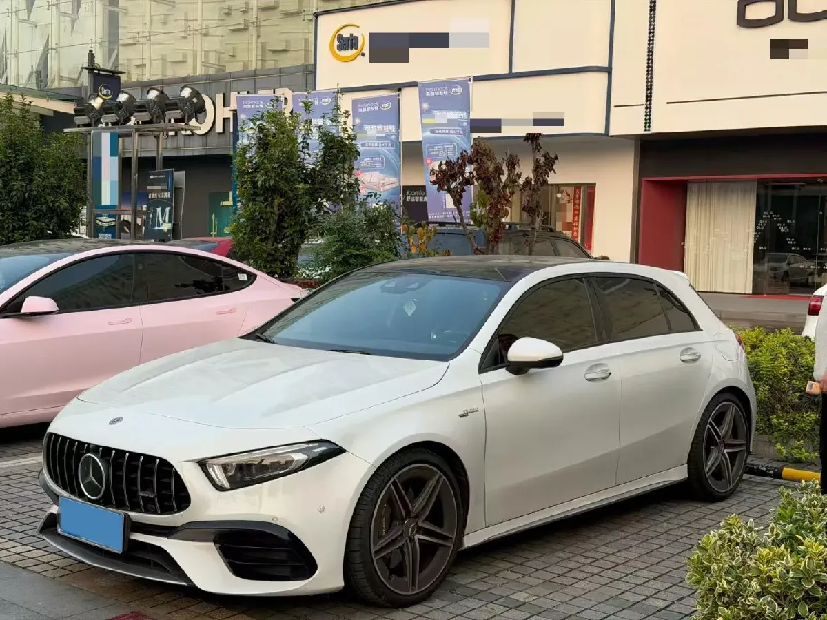 2020 Mercedes-Benz A AMG 2.0T 387HP L4 8DCT,autocango,china used car exporter,china ev exporter,chinese used car exporter,chinese used ev exporter