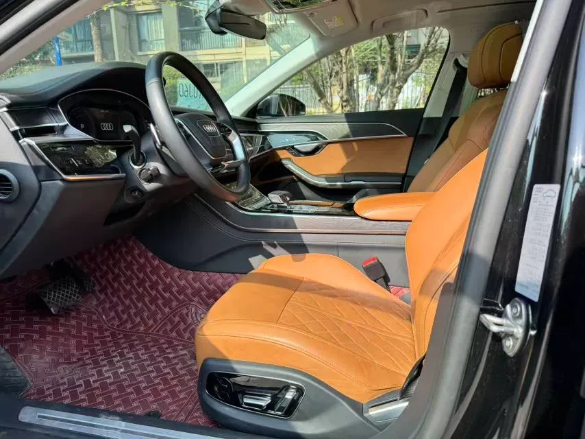 2023 Audi A8 3.0T 286HP V6 8AT,autocango,china used car exporter,china ev exporter,chinese used car exporter,chinese used ev exporter