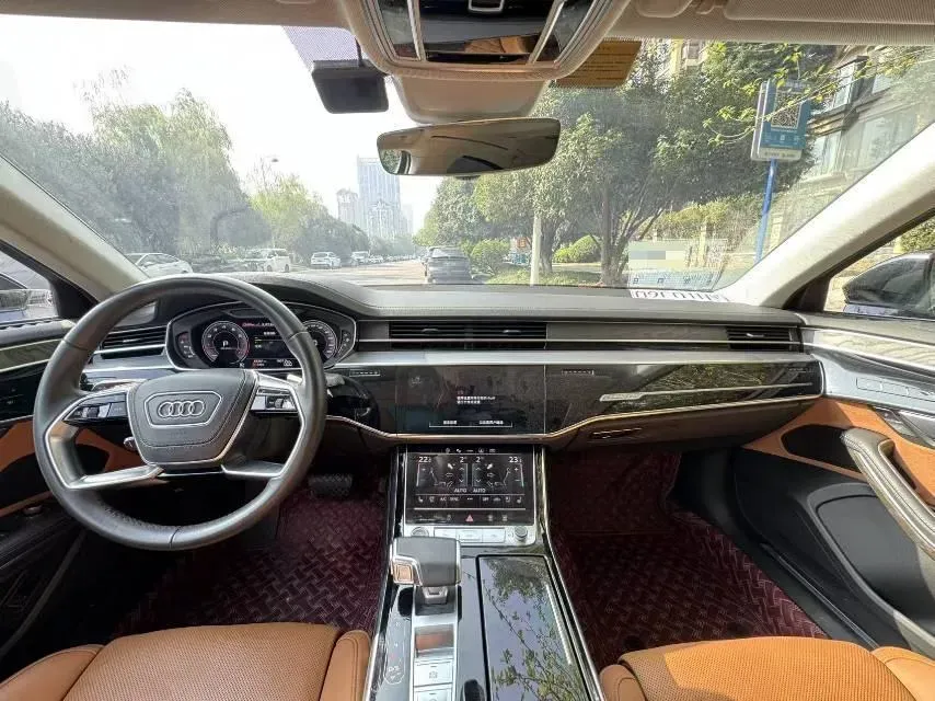 2023 Audi A8 3.0T 286HP V6 8AT,autocango,china used car exporter,china ev exporter,chinese used car exporter,chinese used ev exporter