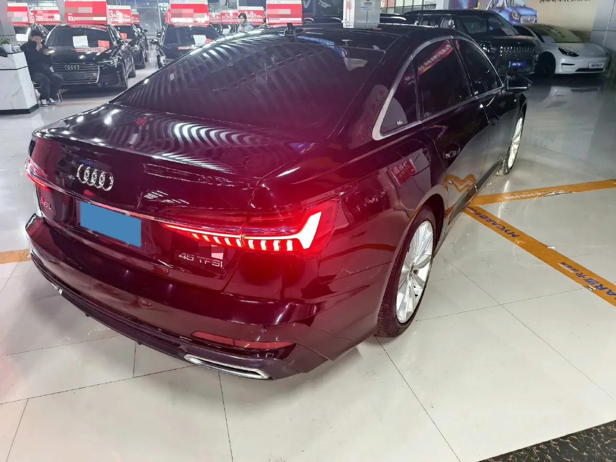 2020 Audi A6L 2.0T 224HP L4 7DCT,autocango,china used car exporter,china ev exporter,chinese used car exporter,chinese used ev exporter