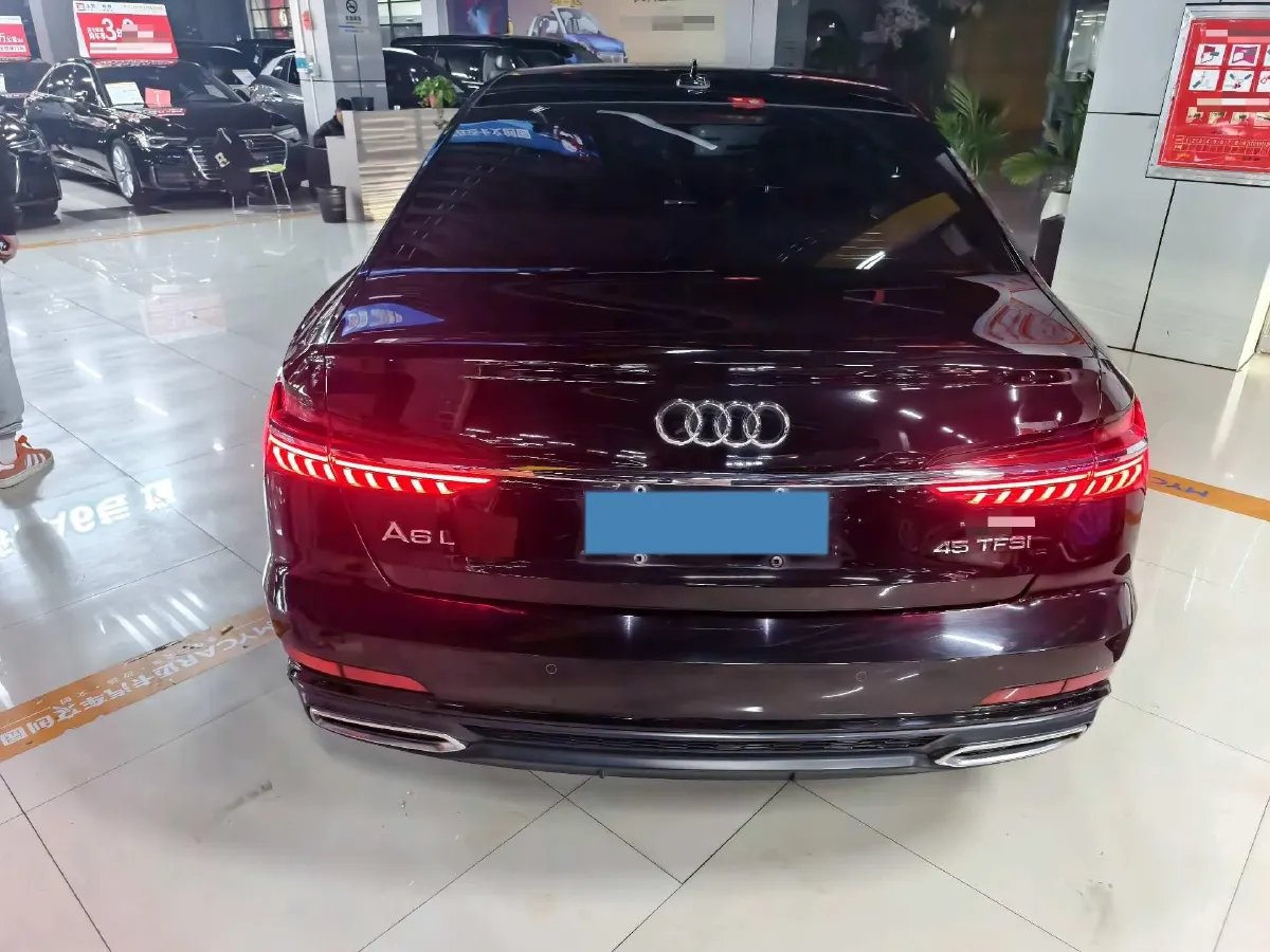 2020 Audi A6L 2.0T 224HP L4 7DCT,autocango,china used car exporter,china ev exporter,chinese used car exporter,chinese used ev exporter