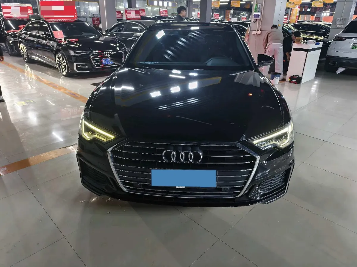 2020 Audi A6L 2.0T 224HP L4 7DCT,autocango,china used car exporter,china ev exporter,chinese used car exporter,chinese used ev exporter