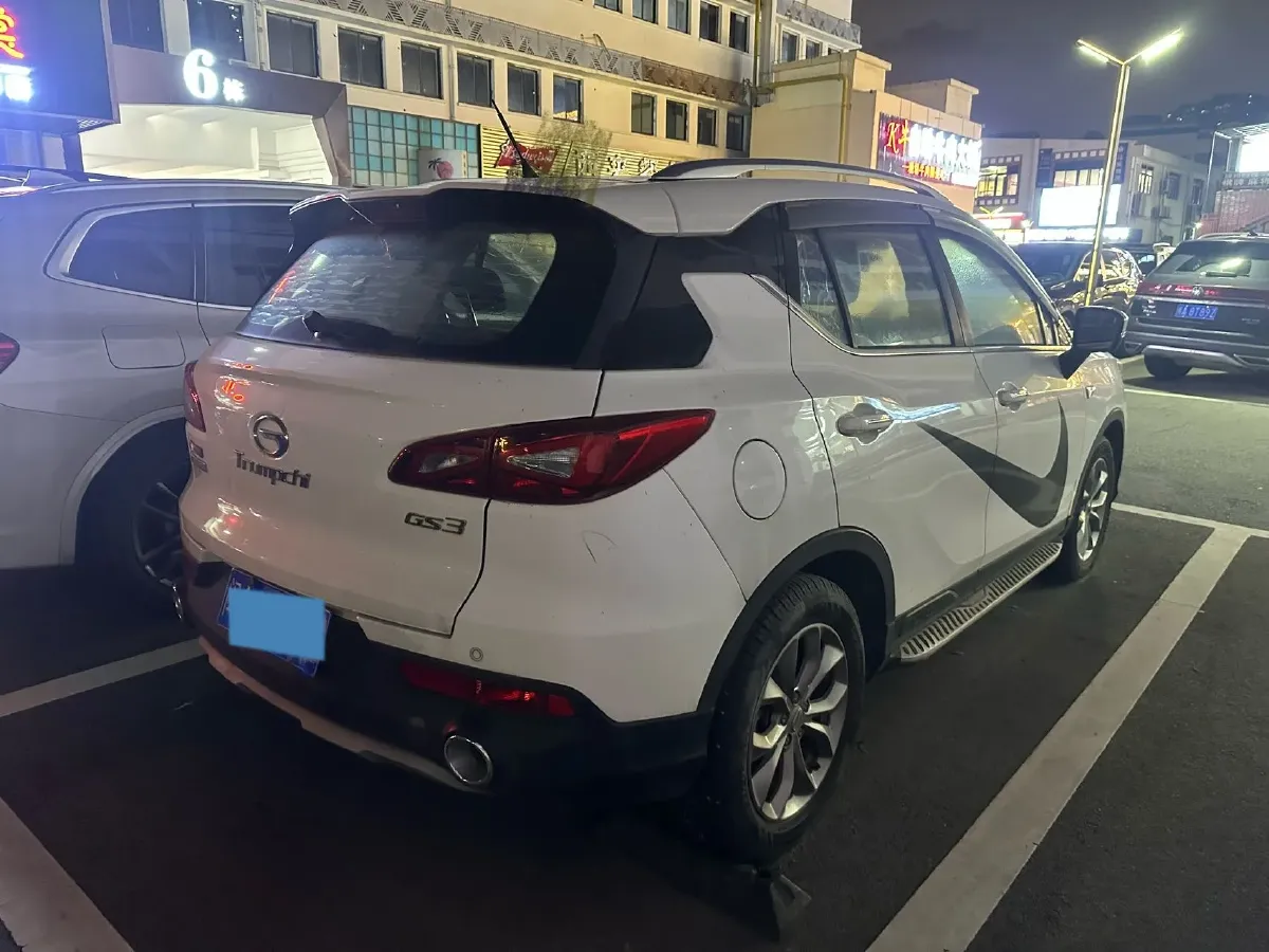 2017 GAC Trumpchi GS3 1.5L 114HP L4 6AT,autocango,china used car exporter,china ev exporter,chinese used car exporter,chinese used ev exporter