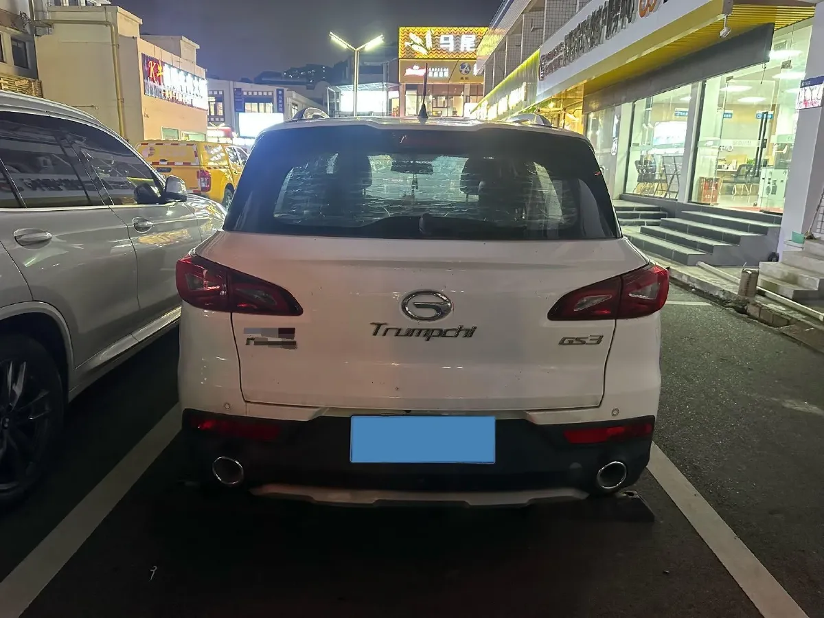 2017 GAC Trumpchi GS3 1.5L 114HP L4 6AT,autocango,china used car exporter,china ev exporter,chinese used car exporter,chinese used ev exporter