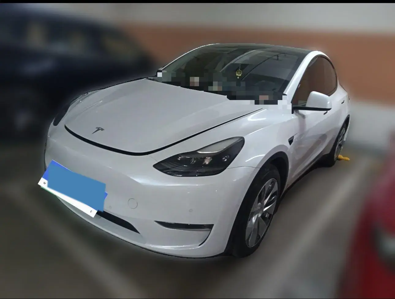 2021 TESLA MODEL view 1