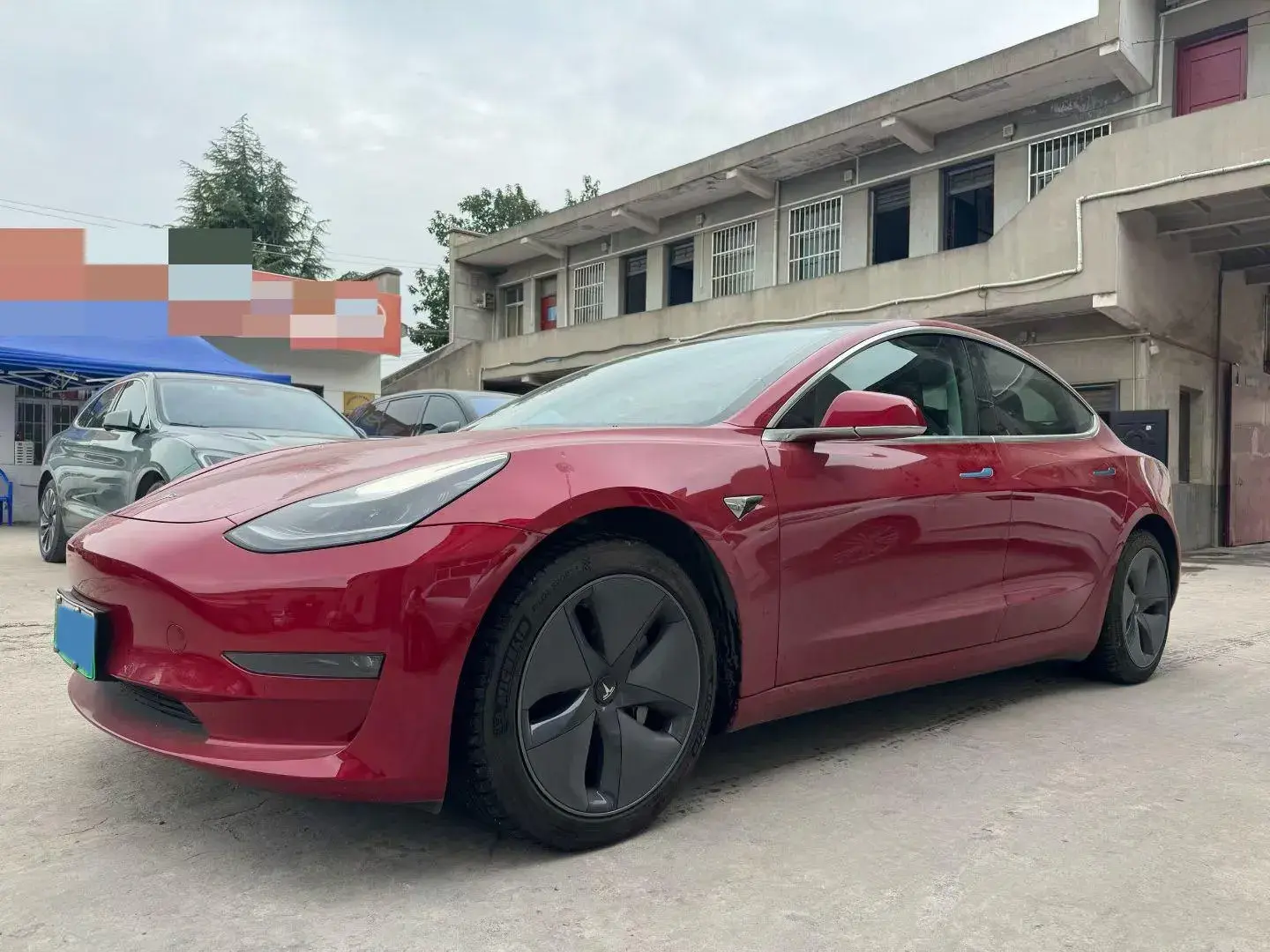 2020 TESLA MODEL view 1