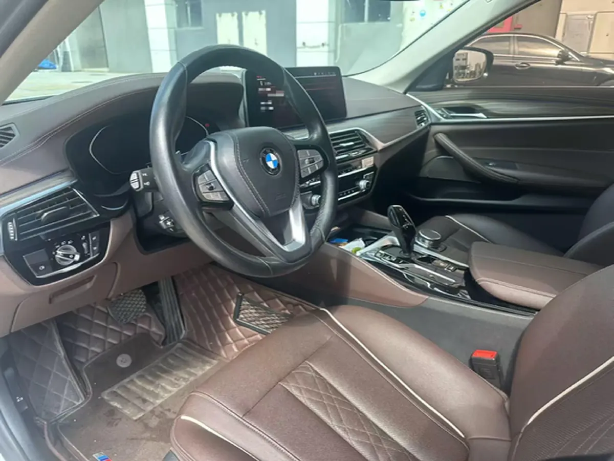 2022 BMW 5 Series 2.0T 252HP L4 8AT,autocango,china used car exporter,china ev exporter,chinese used car exporter,chinese used ev exporter