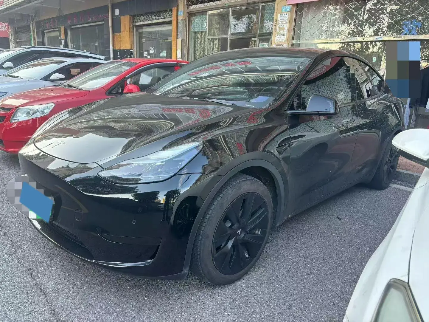 2022 TESLA MODEL view 1