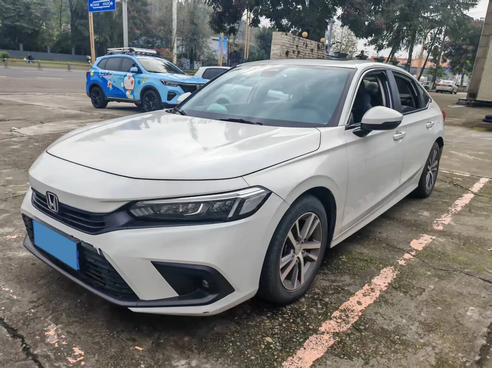 2022 HONDA CIVIC view 1