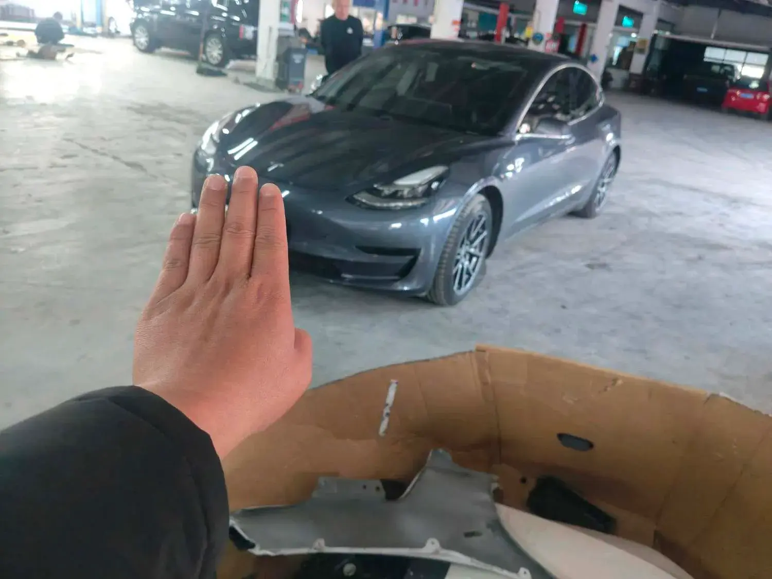 2020 TESLA MODEL view 1