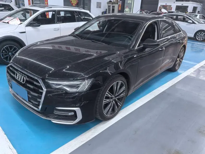 2021 Audi A6L 2.0T 190HP L4 7DCT,autocango,china used car exporter,china ev exporter,chinese used car exporter,chinese used ev exporter
