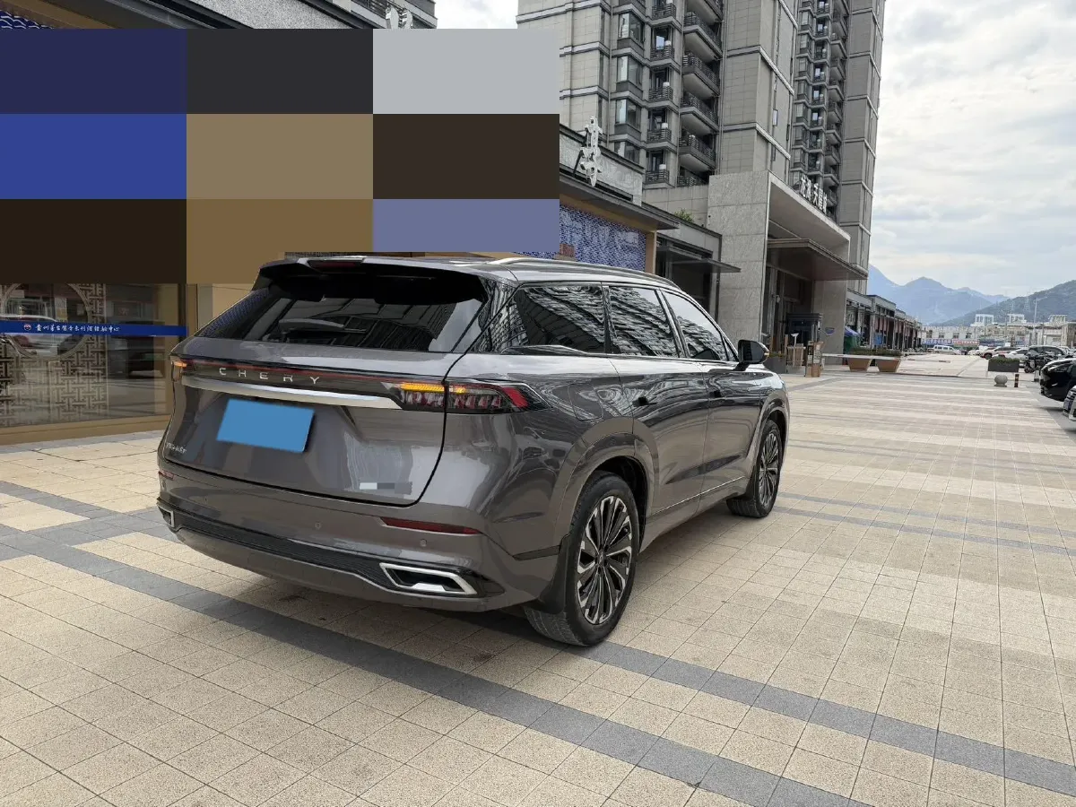 2023 Chery Tiggo 9 2.0T 261HP L4 8AT,autocango,china used car exporter,china ev exporter,chinese used car exporter,chinese used ev exporter