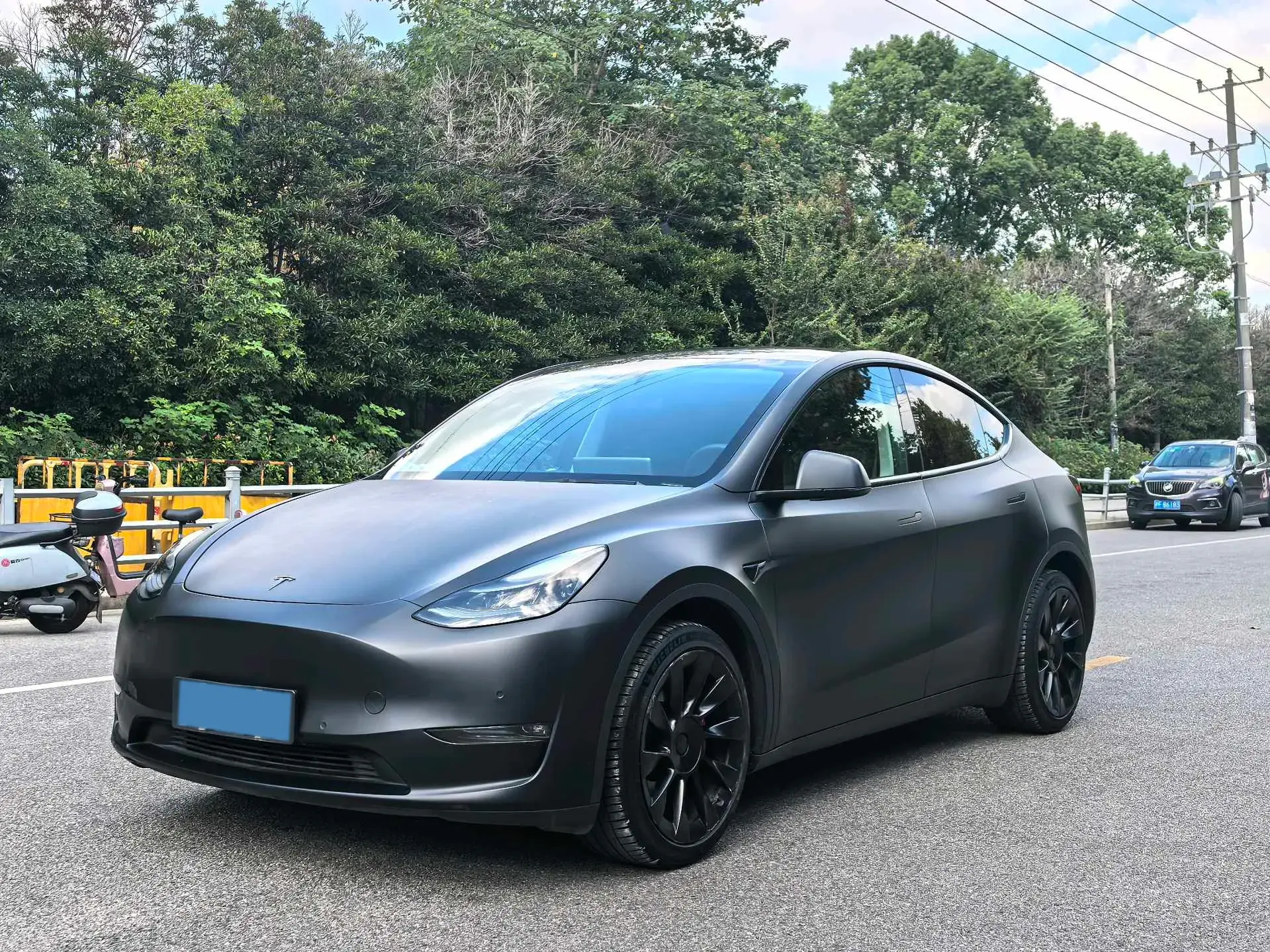 2021 TESLA MODEL view 1
