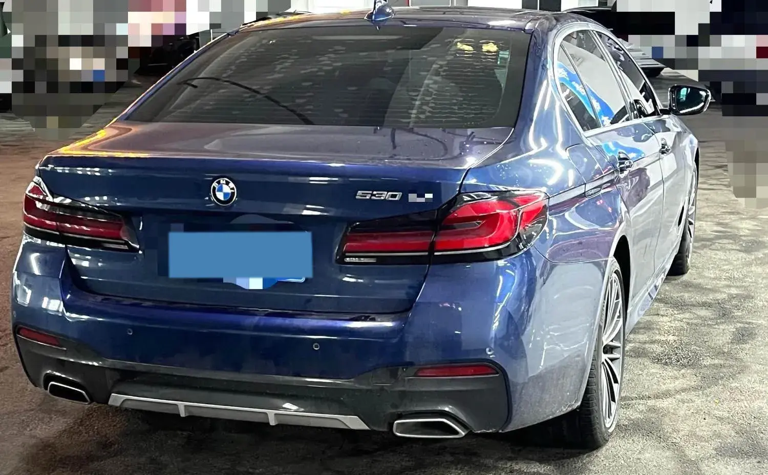 2021 BMW 5 thumbnail 3