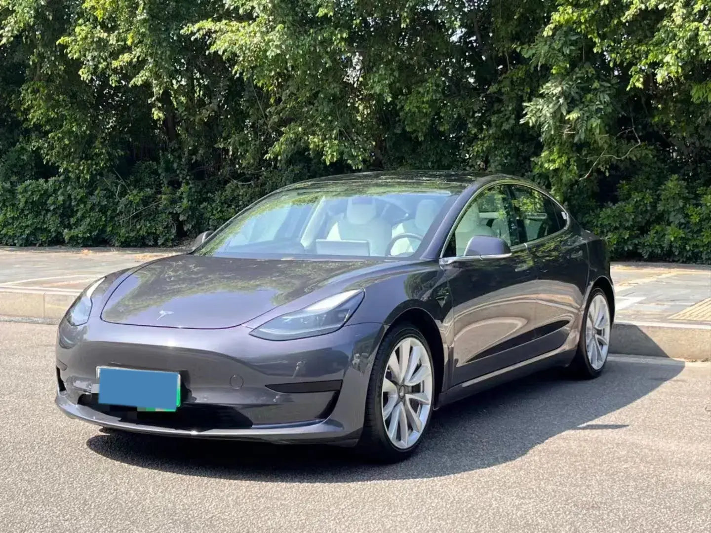 2020 TESLA MODEL view 1