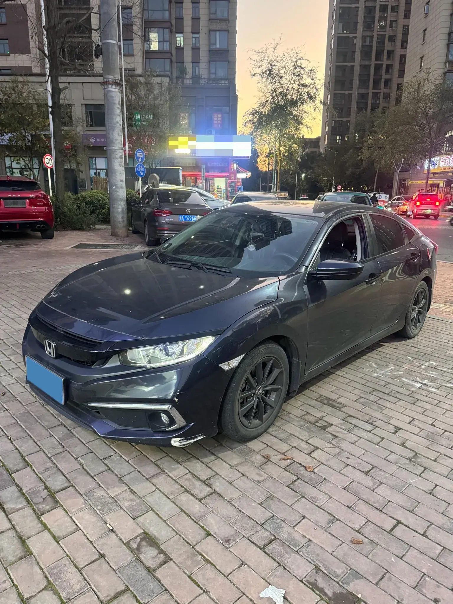 2019 HONDA CIVIC view 1