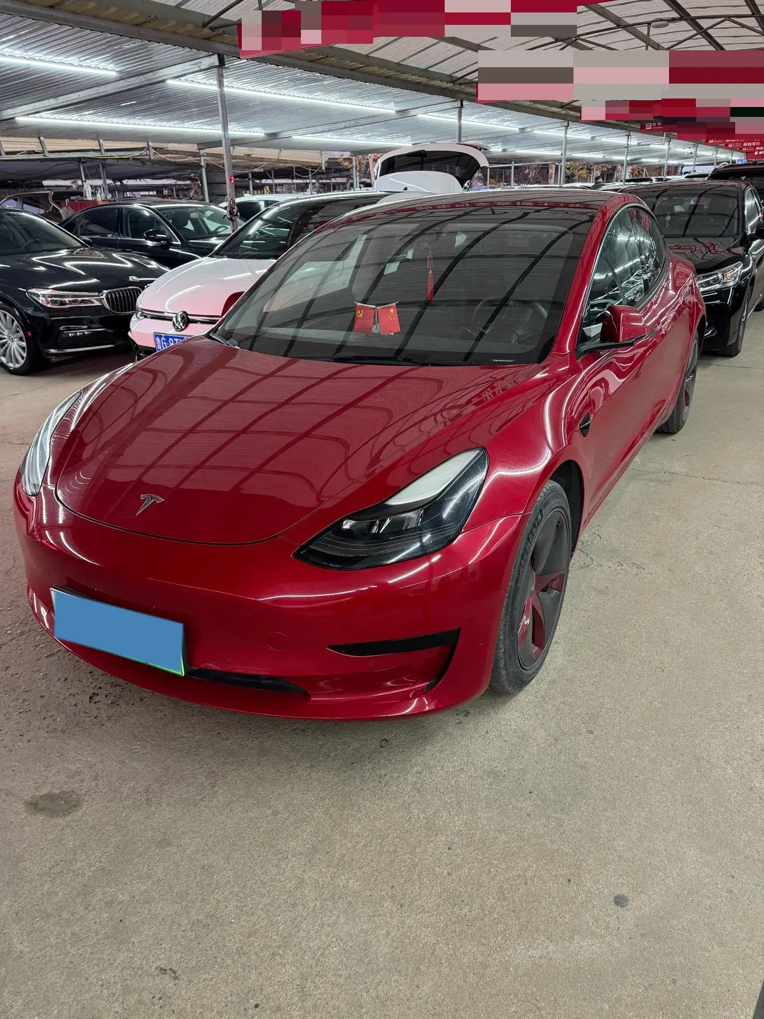 2021 TESLA MODEL view 1