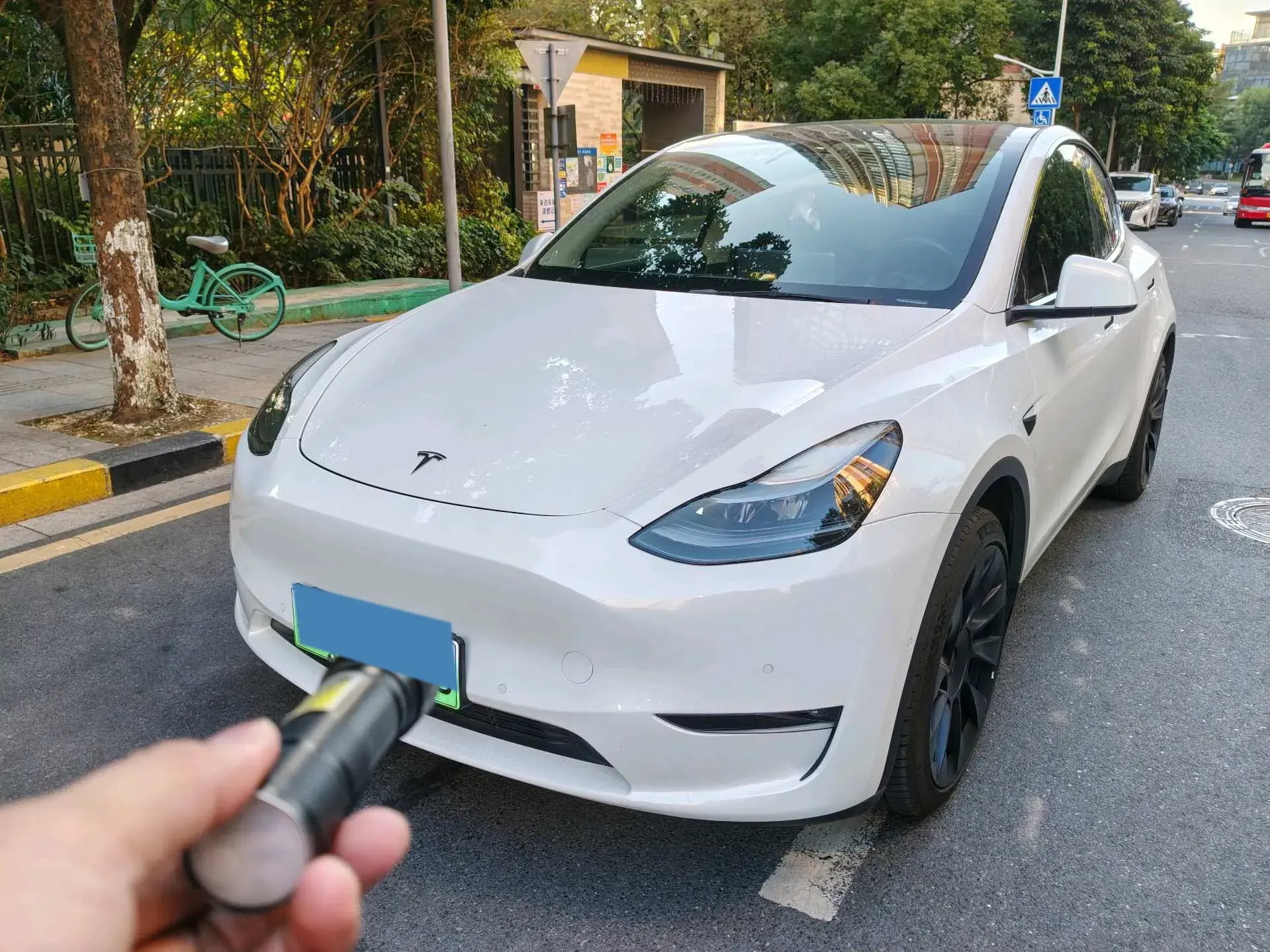 2021 TESLA MODEL view 1