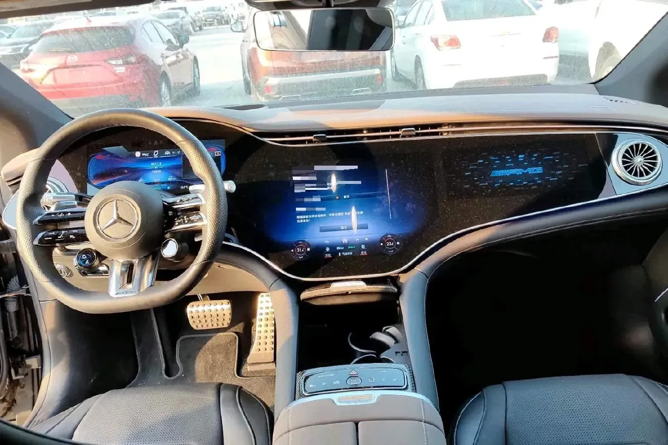 2022 Mercedes-Benz EQS AMG BEV 111.8KWH,autocango,china used car exporter,china ev exporter,chinese used car exporter,chinese used ev exporter